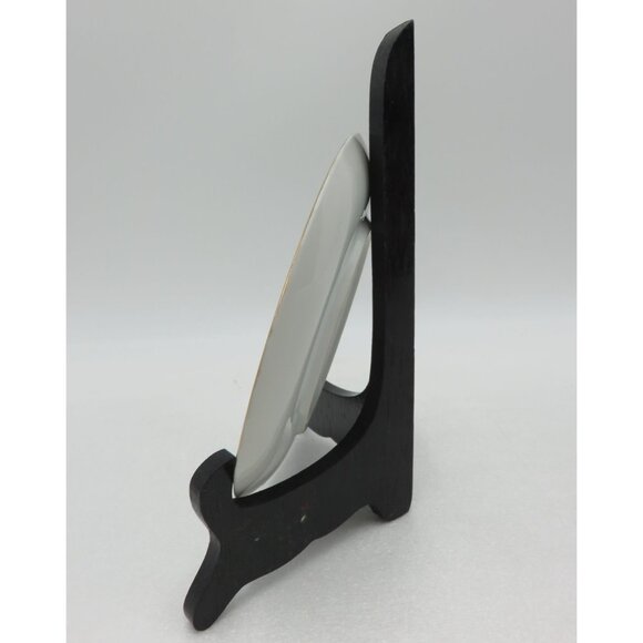 QUEBEC Canada Souvenir Plate Gold Rim and Scenic Landmarks Design Vintage - Picture 6 of 10